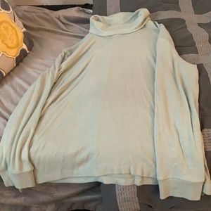 Stars above turtleneck